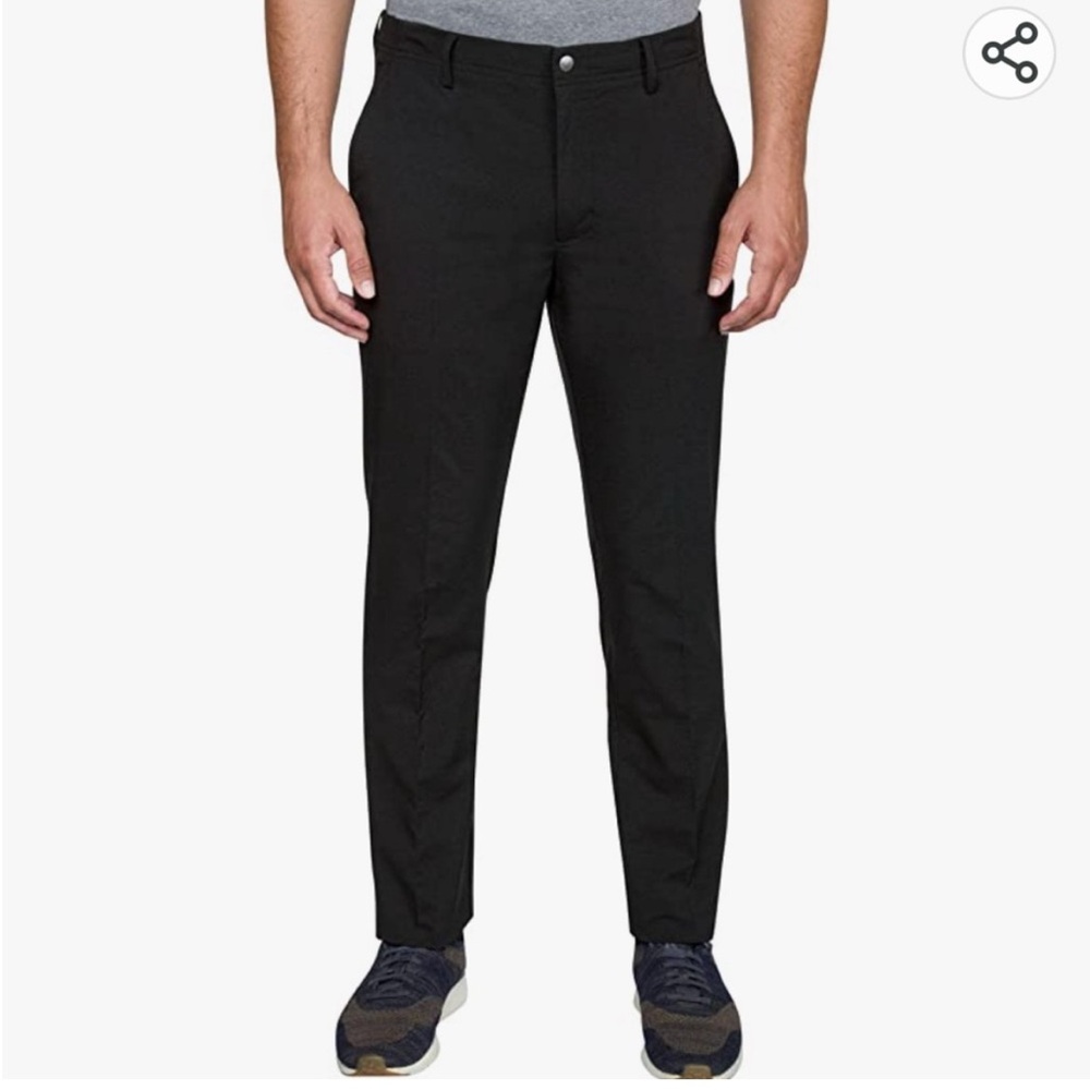 Greg Norman Collection Men's Black Golf Pants